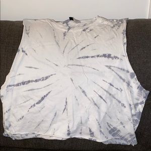 Lulus - tie dye crop top super soft